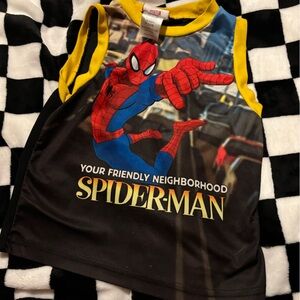3T 2017 spider man summer tank top